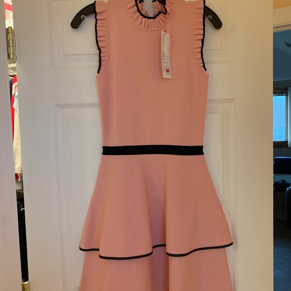 Ryker Knit Pink Dress Parker NY - Picture 2 of 5
